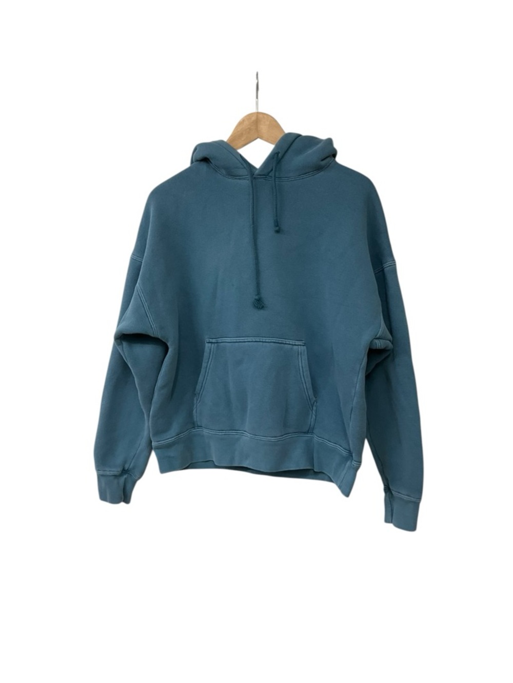Aritzia Golden by TNA Dusty Teal Hoodie